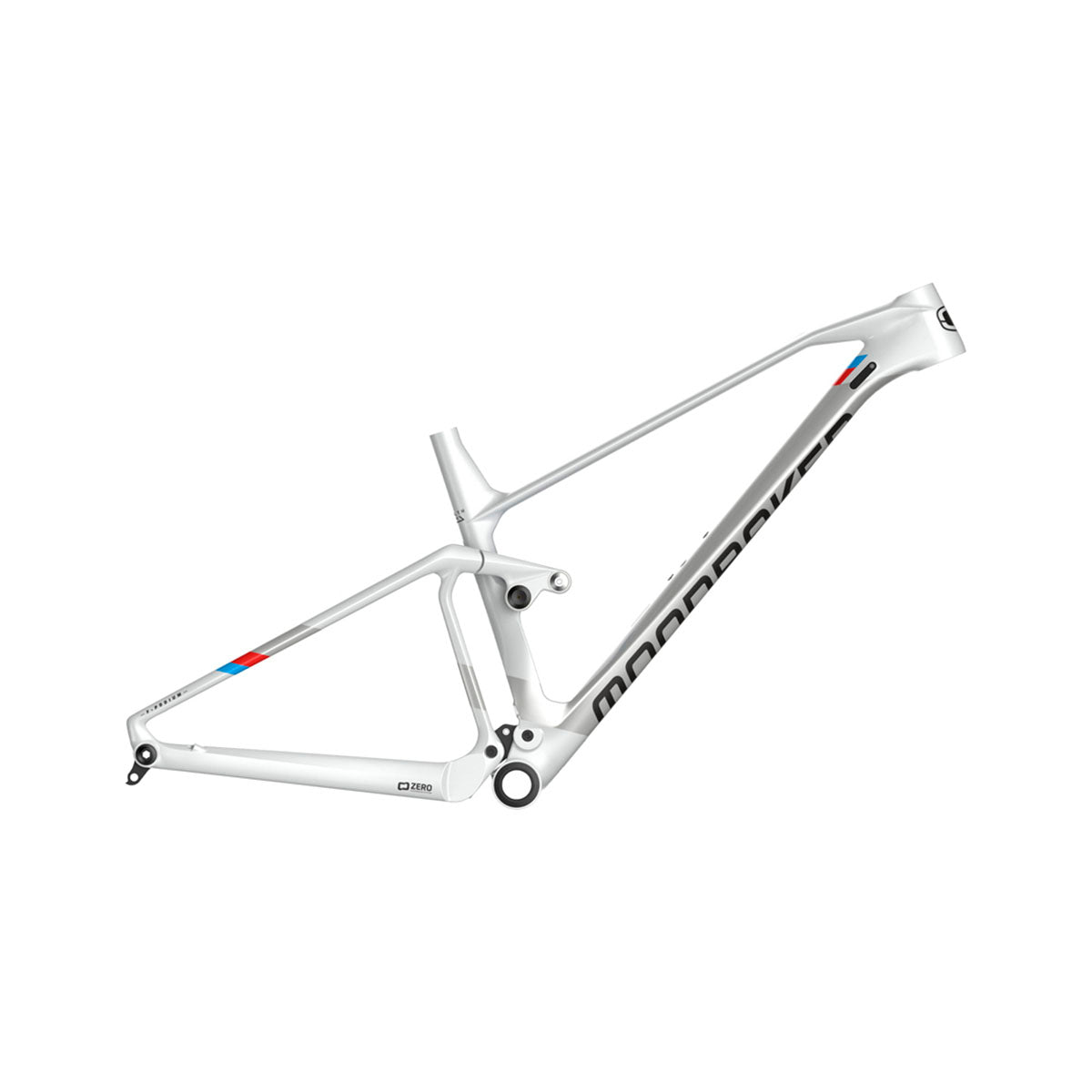 Mondraker - F-PODIUM CARBON DC RR Frame Kit - White/Silver (XC RACE)