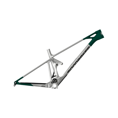 Mondraker - RAZE CARBON RR SL Frame Kit - Silver/Green (TRAIL)