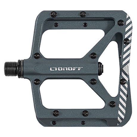 ONOFF - SHIELD V2 MTB PEDALS (Anthracite / Fuchsia / Blue) - ZEITBIKE