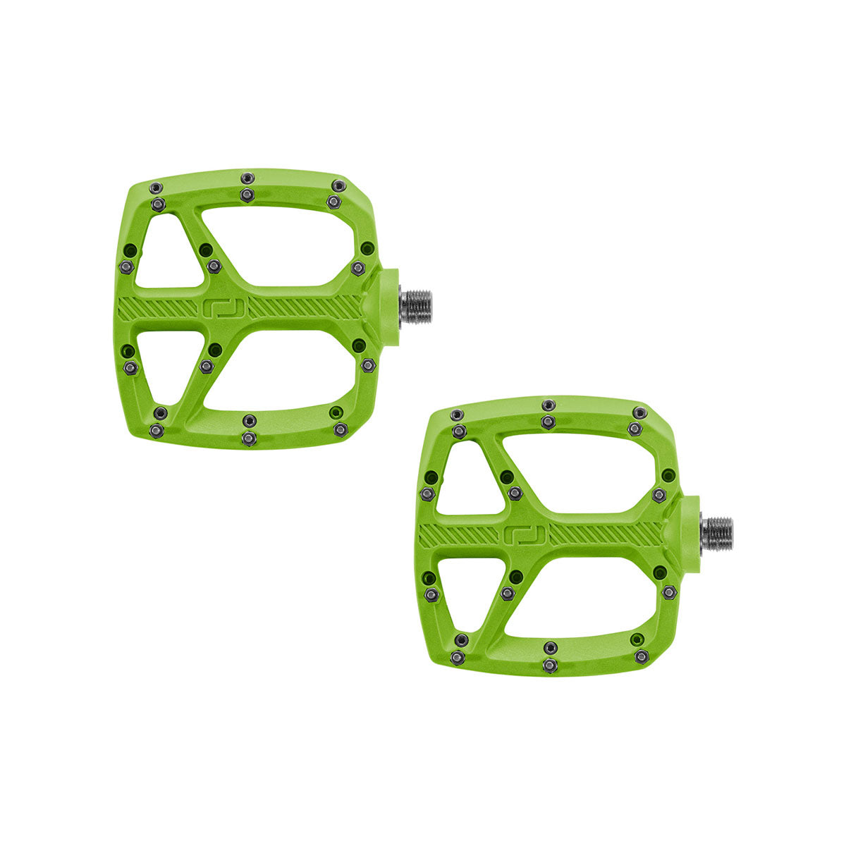 ONOFF RESIN MTB PEDALS (Gray / Black / Red / Green) Green