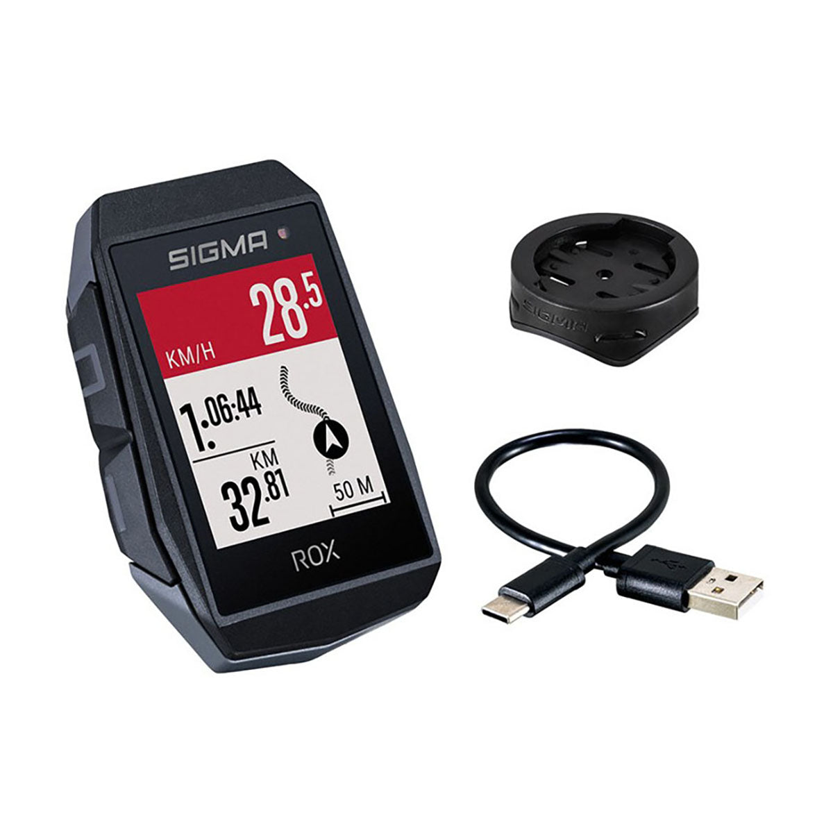 SIGMA GPS Bike Computer - ROX 11.1 EVO, Black