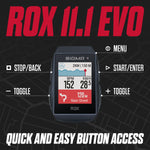 SIGMA GPS Bike Computer - ROX 11.1 EVO, Black, Sensor Set