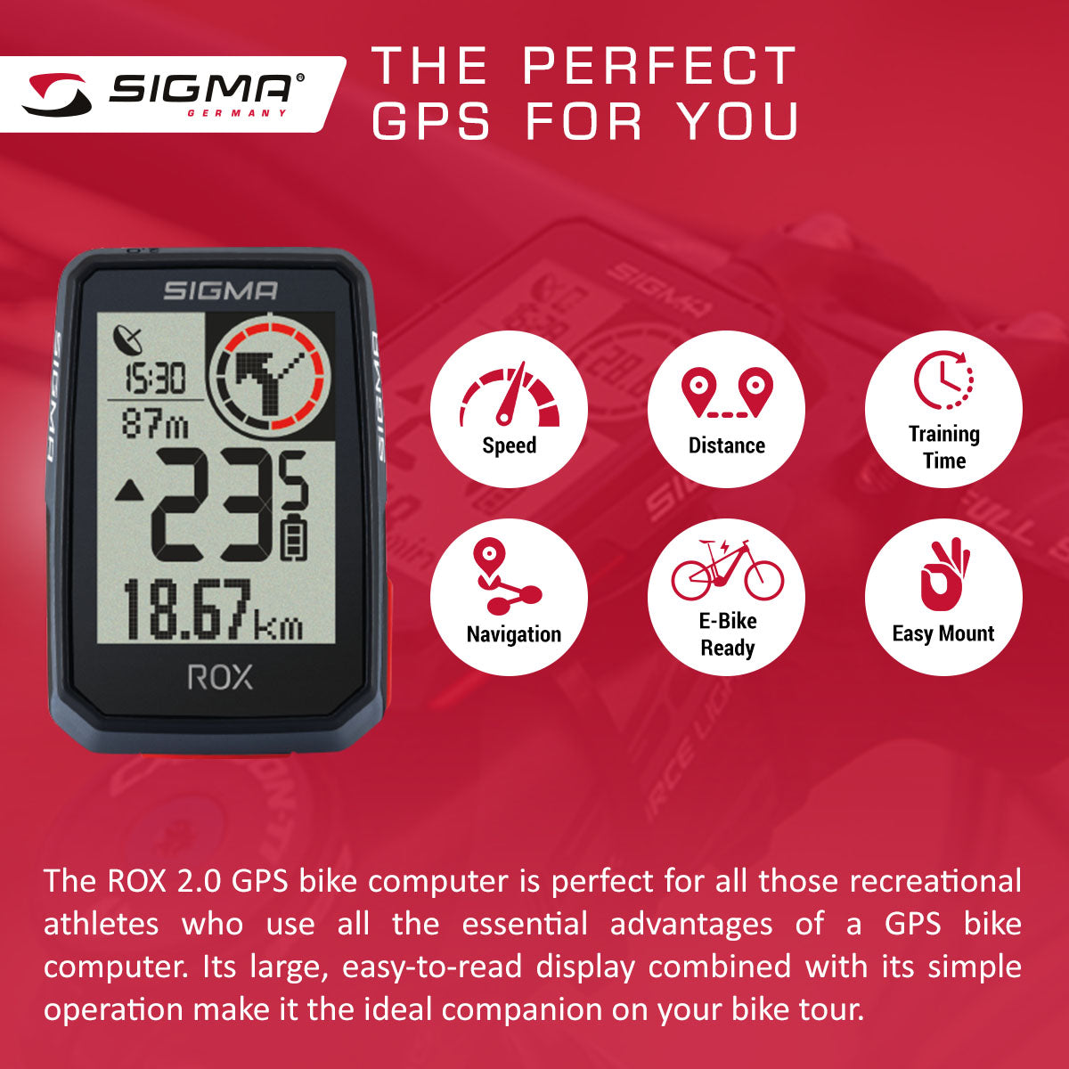 Sigma GPS Bike Computer