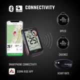 SIGMA GPS Bike Computer - ROX 4.0 Black, Sensor Set