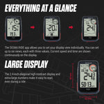 SIGMA GPS Bike Computer - ROX 4.0 Black, HR Set