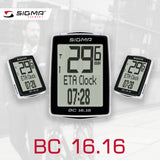 SIGMA Bicycle Computer - BC 16.16 STS, Wireless - ZEITBIKE