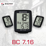 SIGMA Bicycle Computer - BC 7.16, Wired - ZEITBIKE