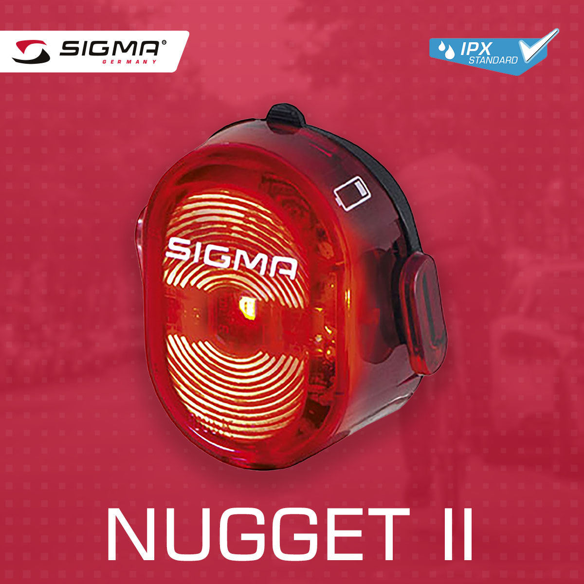 SIGMA Light - NUGGET II or Nugget II Flash, Taillight - ZEITBIKE