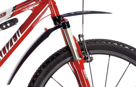 SKS - Front Bike Fender - Shockboard - Black, 26x1.75-2.5 - ZEITBIKE