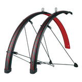 SKS - Bike Fender Set - Bluemels Stingray 45mm (700x28-37) - Blazing Red - ZEITBIKE