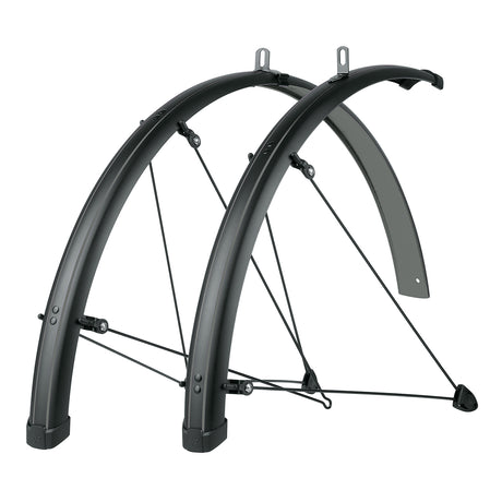 SKS - Bike Fender Set - Bluemels Stingray 45mm (700x28-37) - Grey - ZEITBIKE