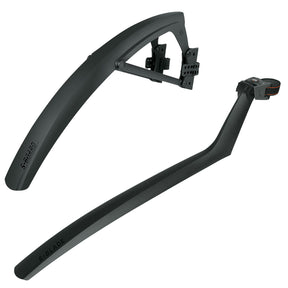 SKS - Bike Fender Set - S-Board / S-Blade Fender Set for 700c, Tire Widths upto 38mm - Black - ZEITBIKE