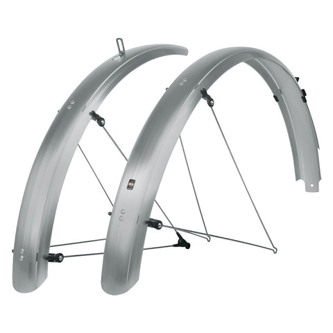 SKS Bike Fender Set Bluemels B69 Black Silver 27.5 29 700x2