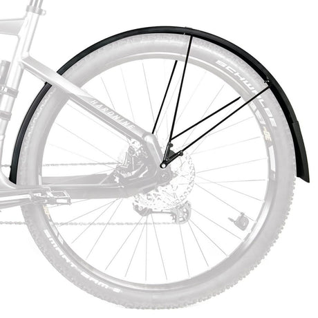 SKS - Bike Fender Set, Bluemels Style B46, Matte Black, 700x28-40 - ZEITBIKE