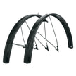 SKS - Bike Mudguard Set, Bluemels Style B65 Matte Black, 27.5/29/700x1.75-2.25 - ZEITBIKE