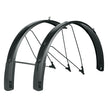 SKS - Bike Fender Set, Bluemels Style B75 Matte Black, 27.5/29/700x2.25-2.6 - ZEITBIKE