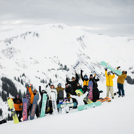 Slash by GiGi -  Vertical Split Snowboard - ApARTment - ZEITBIKE