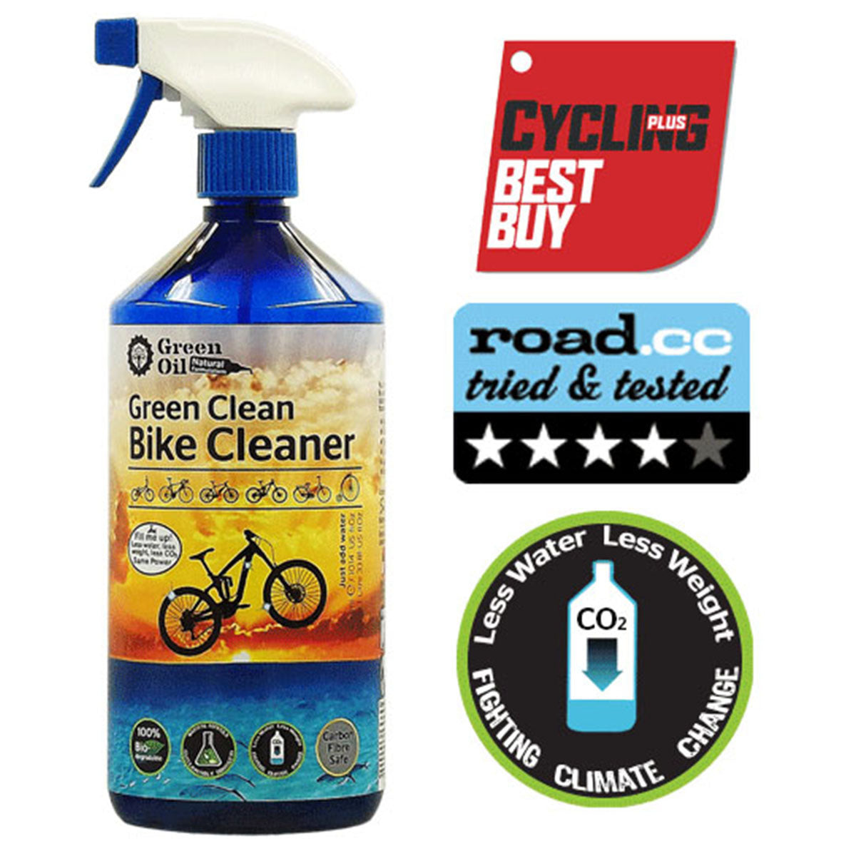 Green Oil - Eco Rider - Deluxe Set - ZEITBIKE