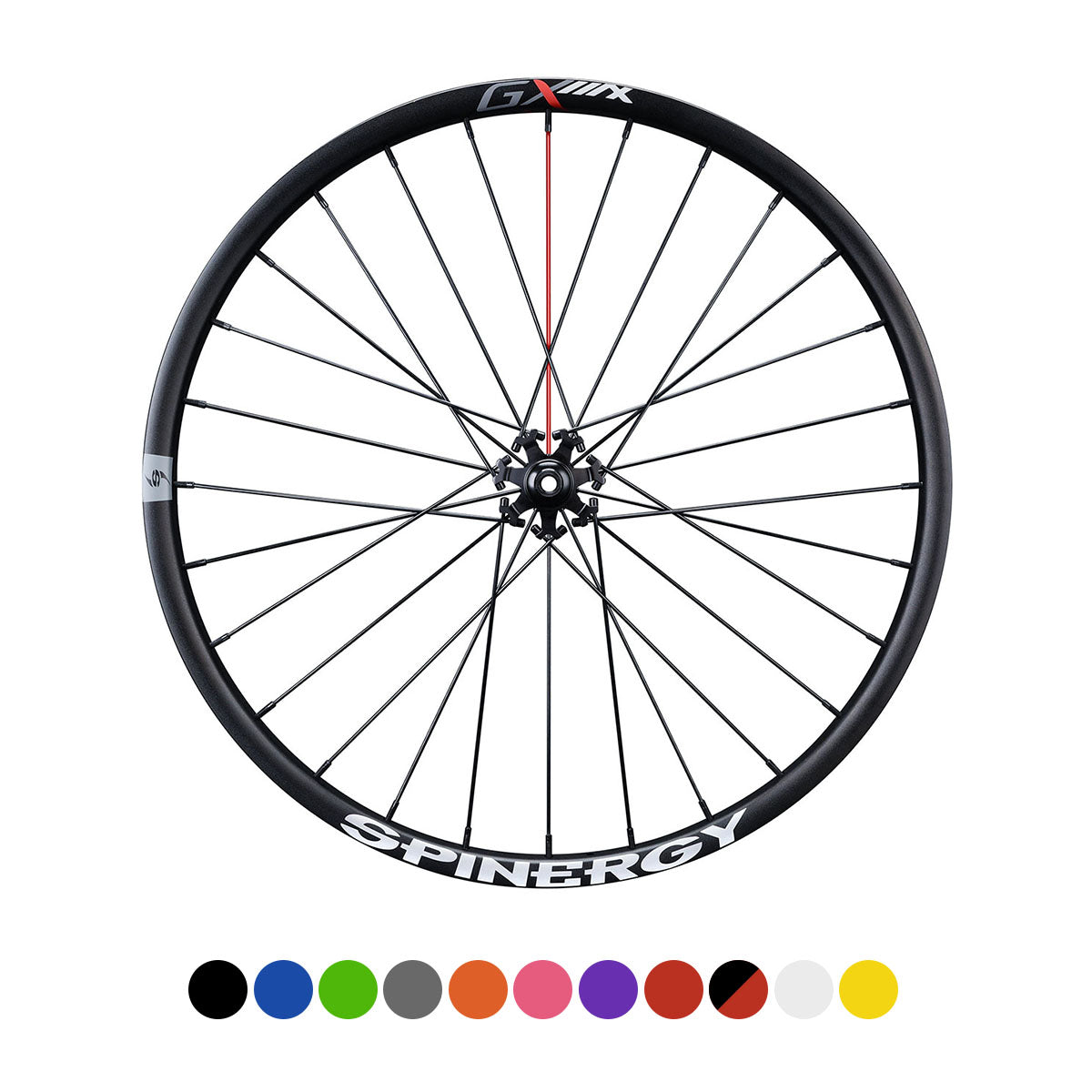 SPINERGY GX Max 650B Front Wheel for Gravel & Mountain Bikes (Improved "44" Hub)