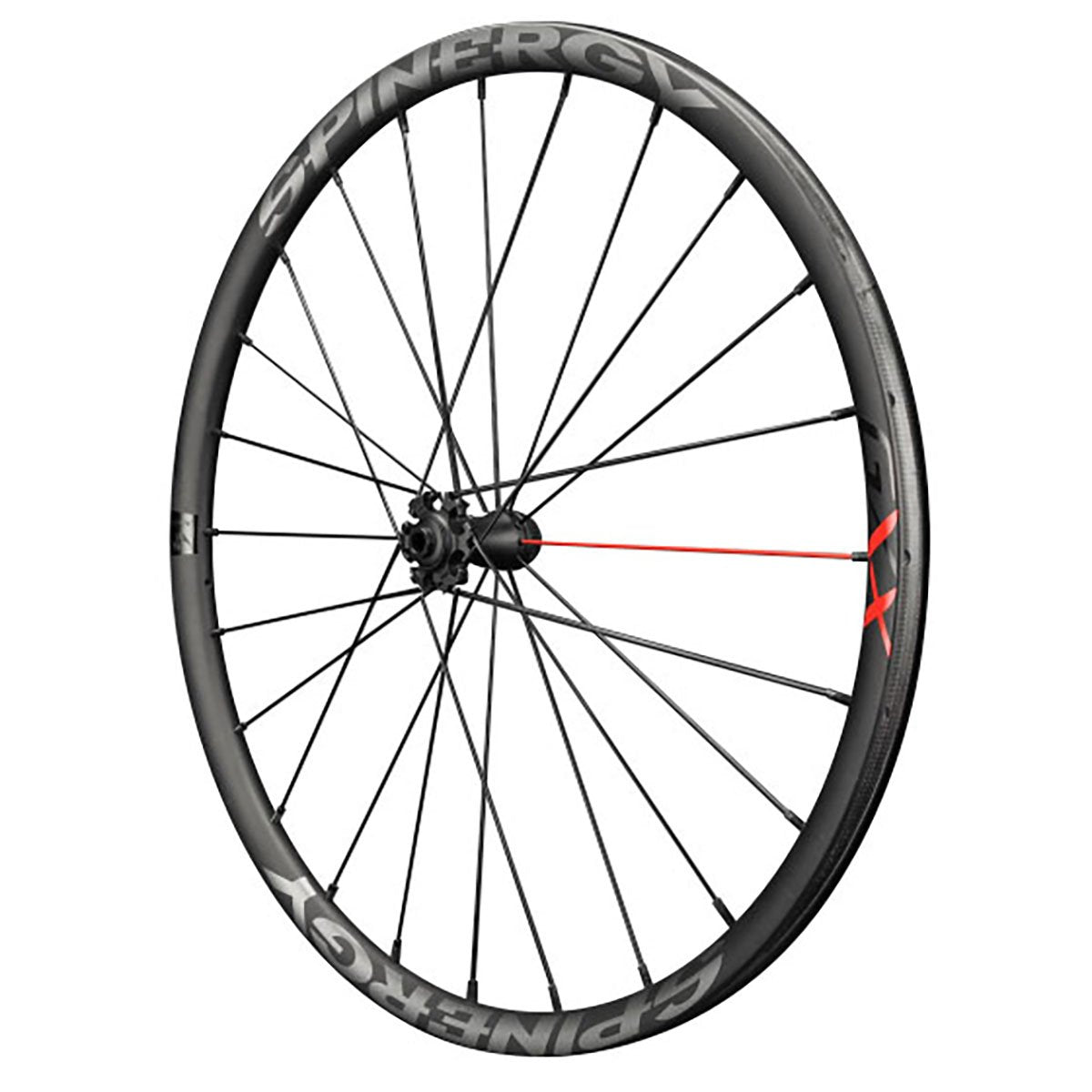 SPINERGY GXX Carbon 700c Front Wheel for Gravel/CX Bikes (Improved "44" Hub)