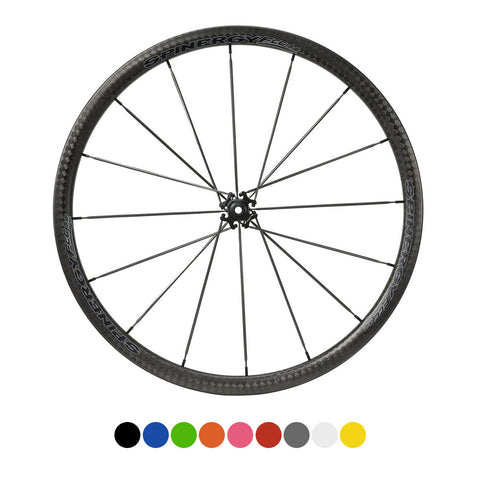 SPINERGY Stealth FCC 3.2 700c Front Wheel for Road Bikes - ZEITBIKE