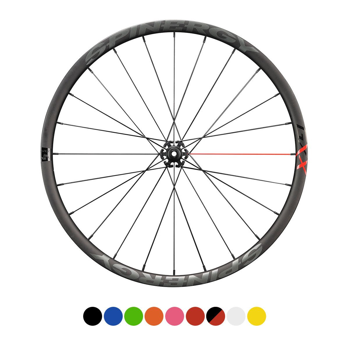 SPINERGY GXX Carbon 700c Front Wheel for Gravel/CX Bikes (Improved "44" Hub)