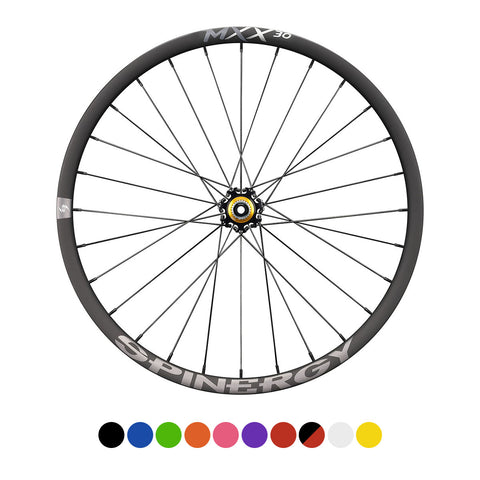 SPINERGY MXX30 Front Wheel for Mountain Bikes (Improved "44" Hub)