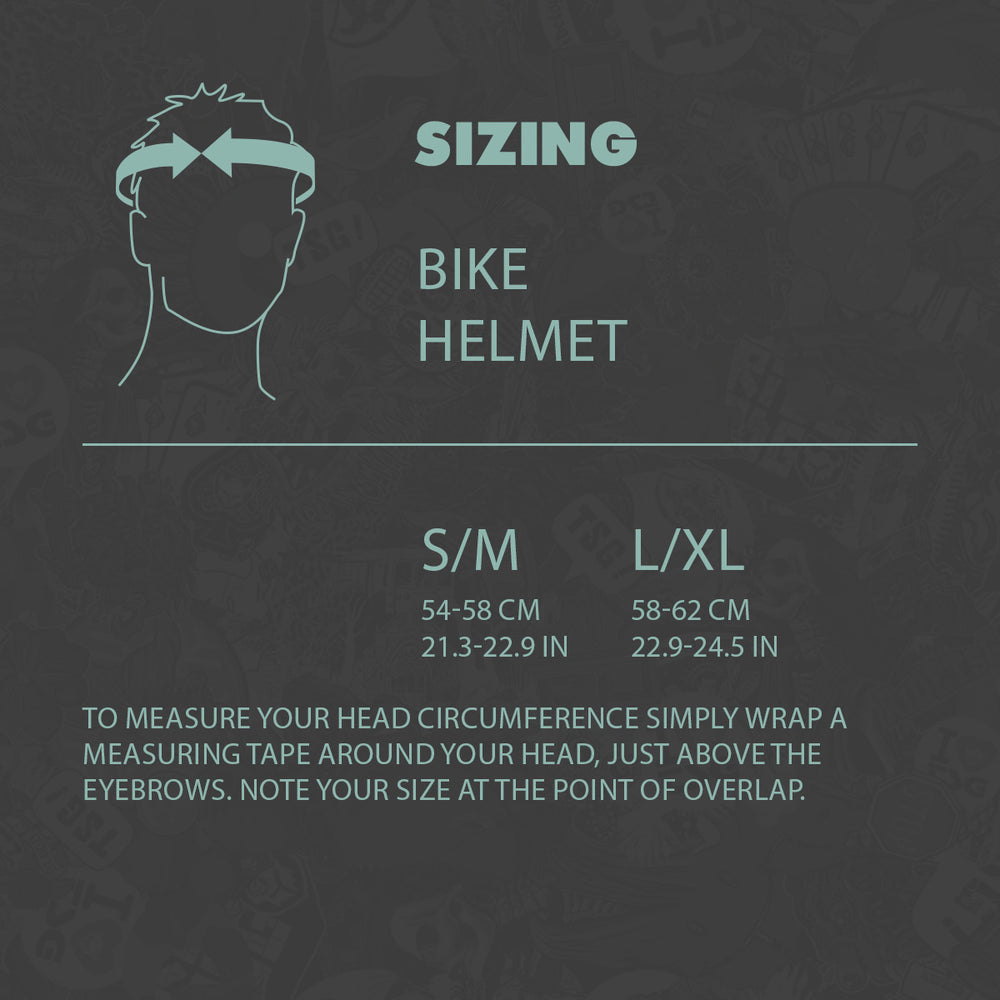 giro bike helmet size guide TSG
