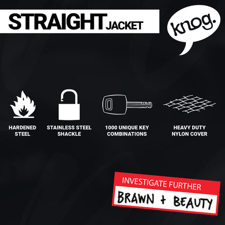 Knog - Straight Jacket Skinny - Chain Lock - ZEITBIKE