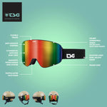 TSG - Winter Goggle - Goggle Four S Pro Design, MK1, One Size