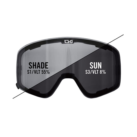 TSG - Winter Goggle Accessories - Replacement Lens Goggle Four S, One Size - ZEITBIKE
