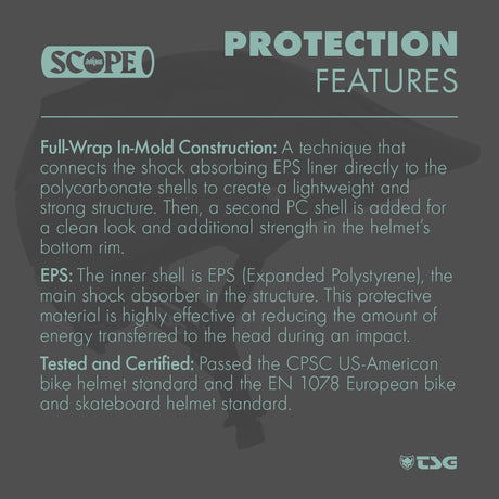 TSG - Helmet - Scope Solid Color - Satin Black - ZEITBIKE