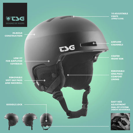 TSG - Ski/Snowboard Helmet - Tweak - ZEITBIKE