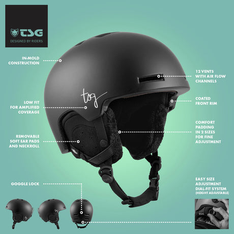 TSG - Ski/Snowboard Helmet - Vertice Wmn - ZEITBIKE