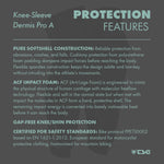 TSG - Knee-Sleeve Dermis Pro A - Black