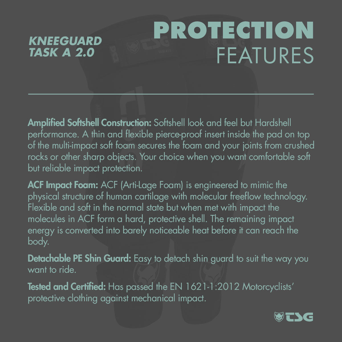 TSG - Kneeguard Task A 2.0 - ZEITBIKE