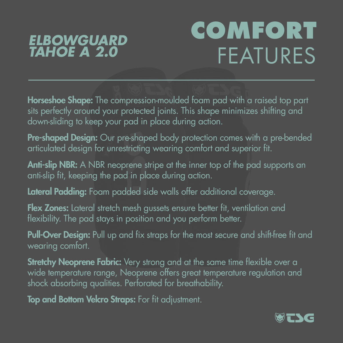 TSG - Elbowguard Tahoe A 2.0 - ZEITBIKE