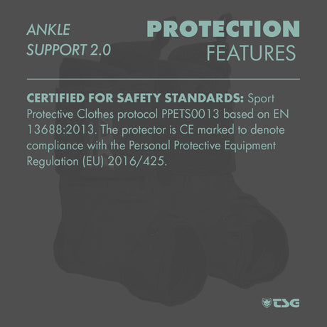 TSG - Ankle Support 2.0 - Black - ZEITBIKE