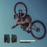 TSG - Protective Shorts - Crash Pant A - Black - ZEITBIKE