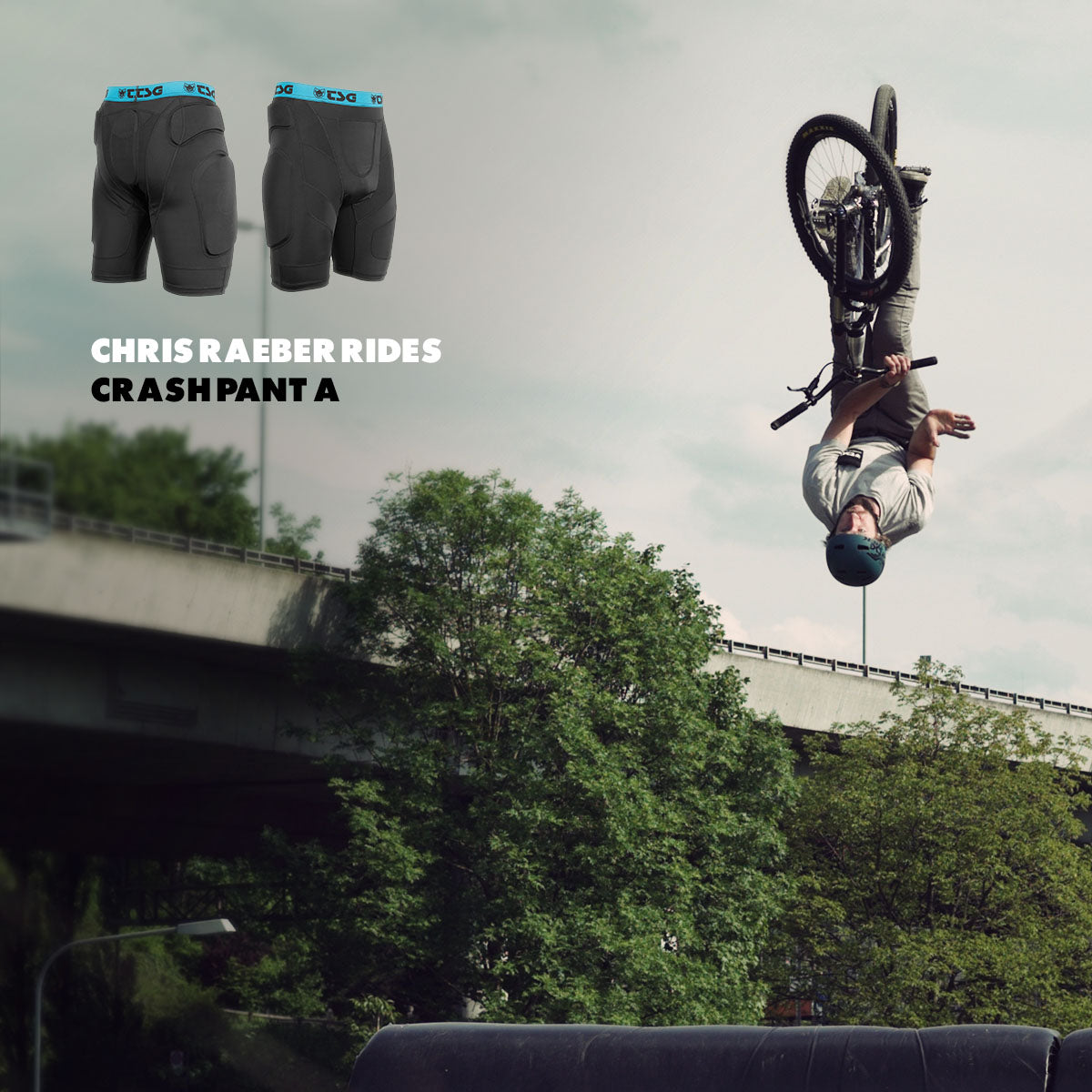 Kraťasy ochranné TSG Crash Pants A, M