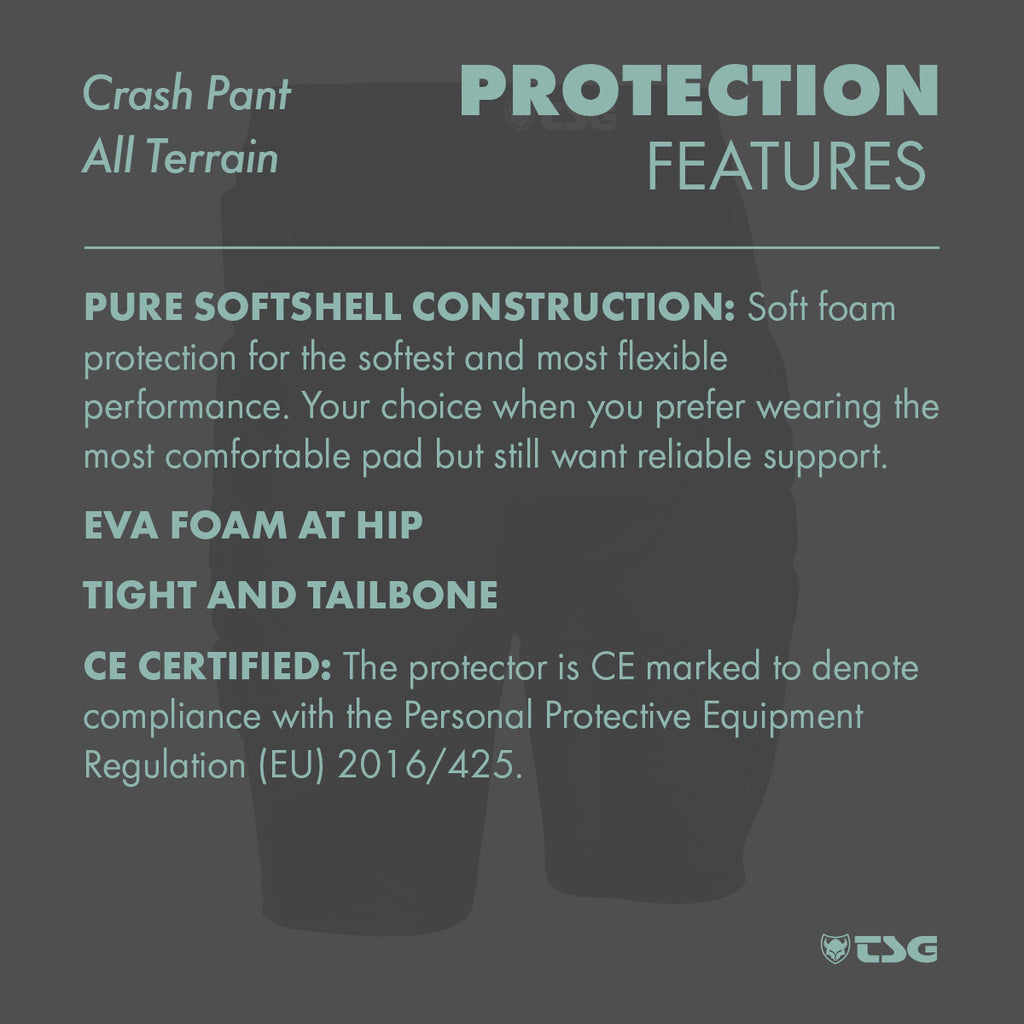 eva snowboard protector tailbone protective crash