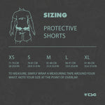 TSG -  Protective Shorts - Crash Pant All Terrain - Black