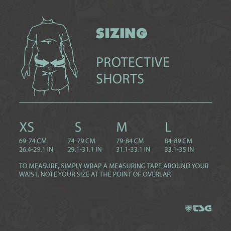 TSG -  Protective Shorts for Women- Crash Pant Carna - Black - ZEITBIKE