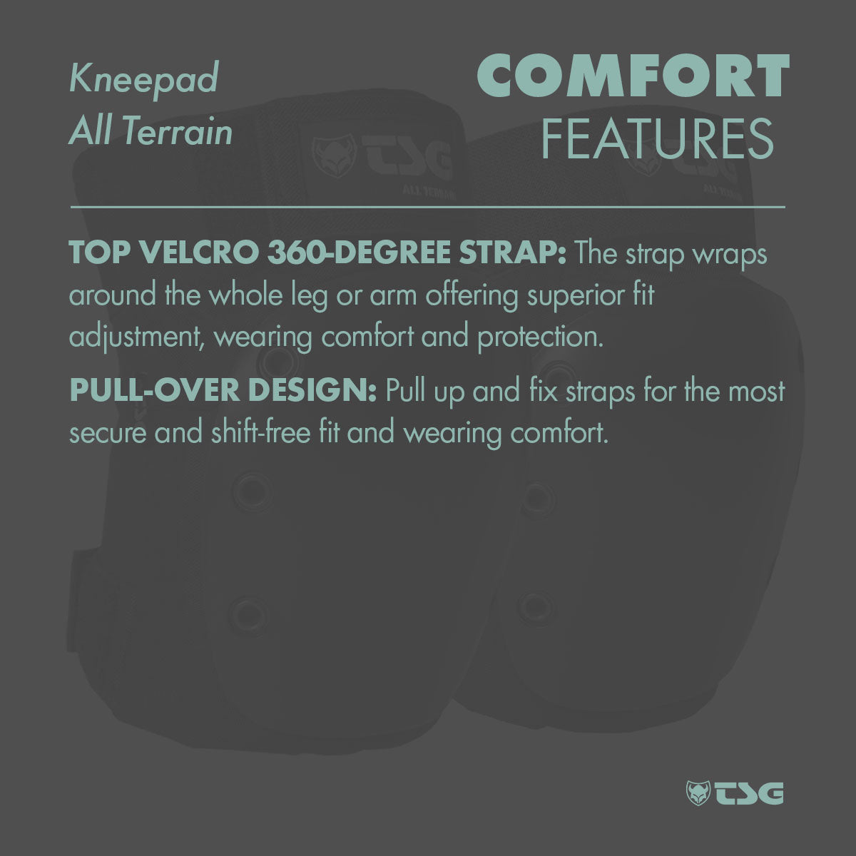 TSG - Kneepad All Terrain (Skate Knee Pads)