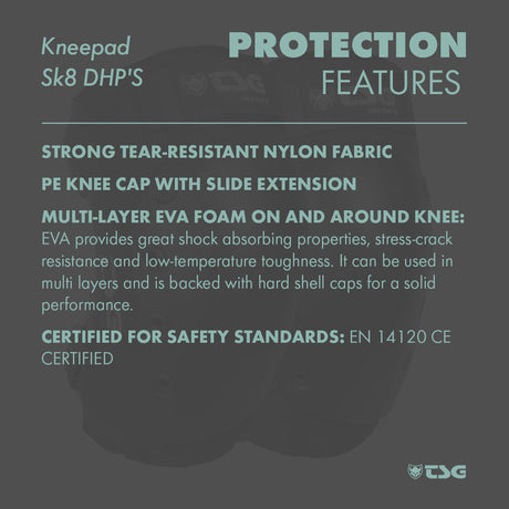 TSG - Kneepad Sk8 DHP'S - ZEITBIKE