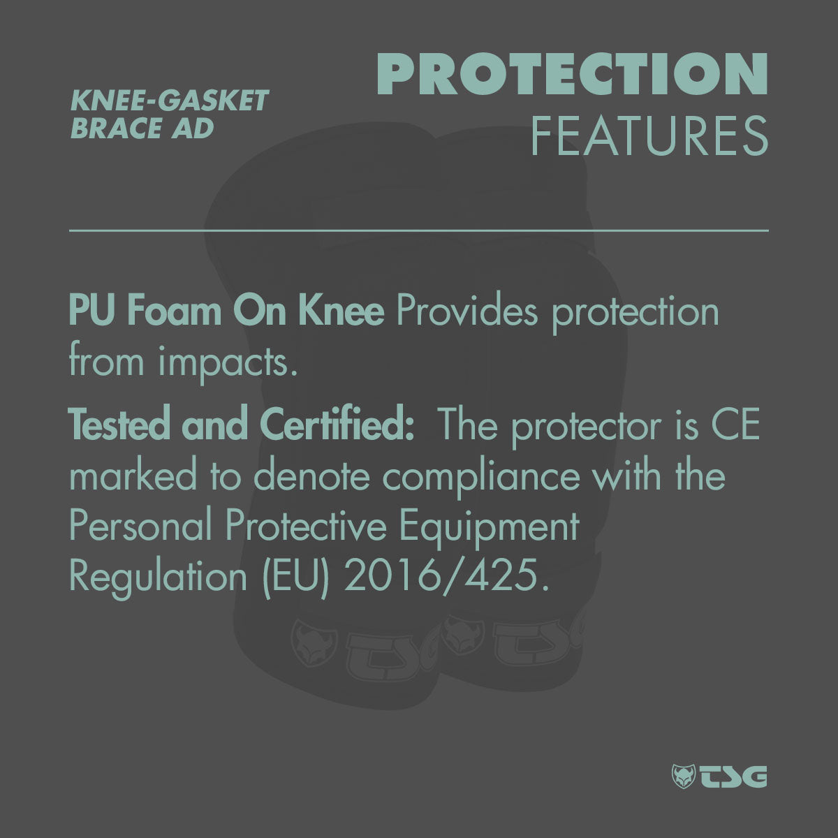 TSG - Knee-Gasket Brace AD - ZEITBIKE