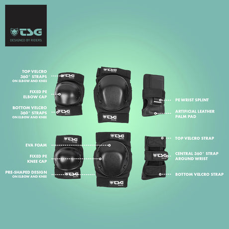 TSG - Basic-Set - Vintage (Skate Pad Set) - ZEITBIKE