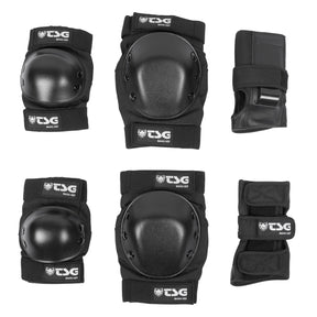 TSG - Basic-Set - Black (Skate Pad Set) - ZEITBIKE