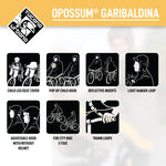 Tucano Urbano -  Bicycle Rain Cape - GARIBALDINA OPOSSUM® - Dove–Grey