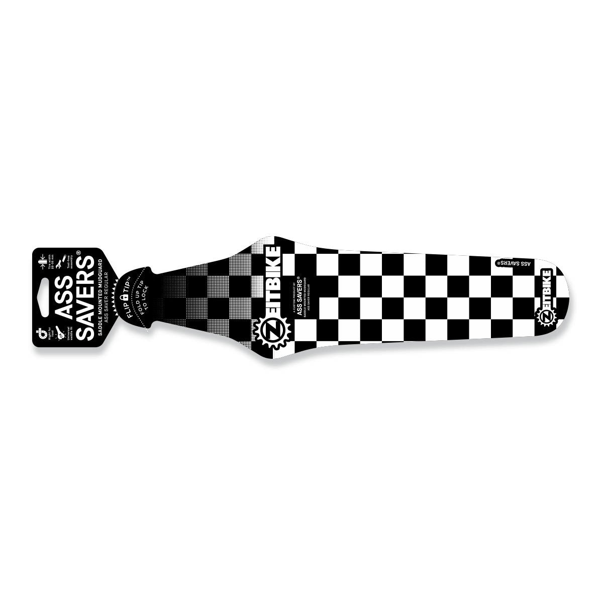 ZEITBIKE ASS SAVERS - CHECKERED - Gen 4 - Regular - ZEITBIKE